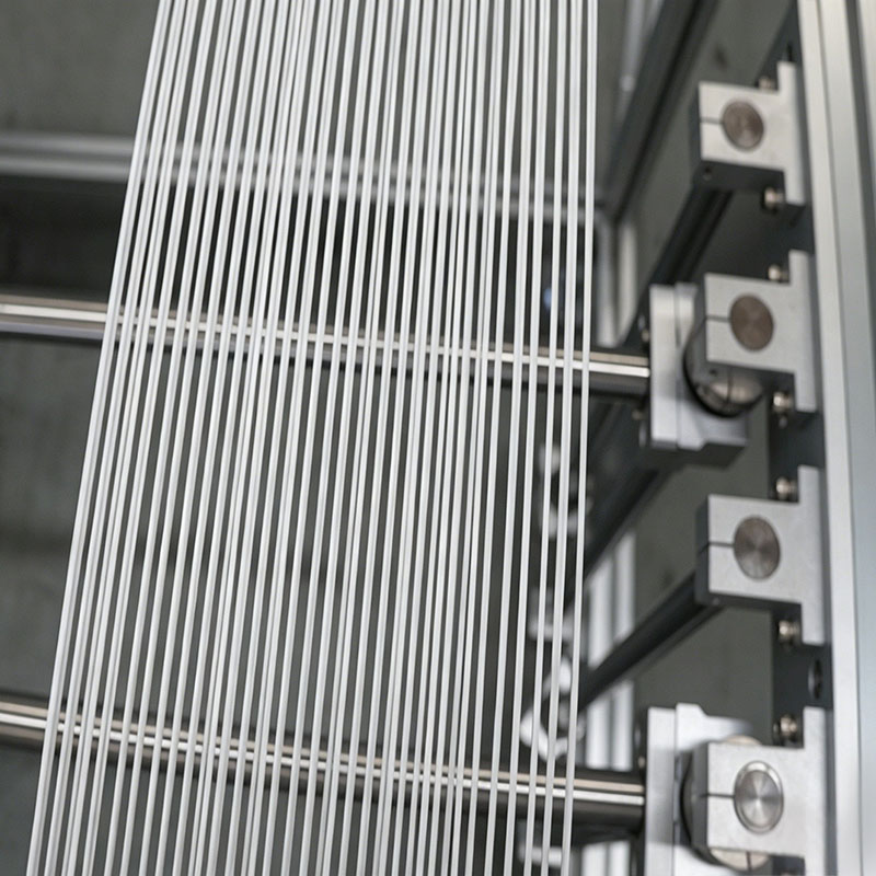 Hollow Fiber membrane filament winding and arranging machine