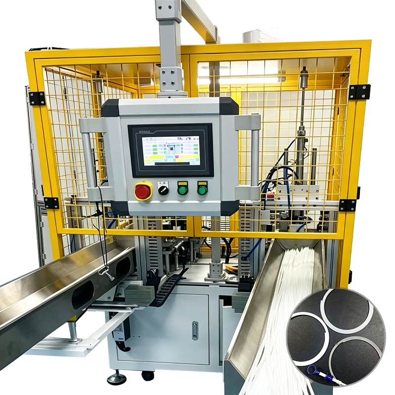 Guide Wire Sheath Tube Coiling & Welding Machine