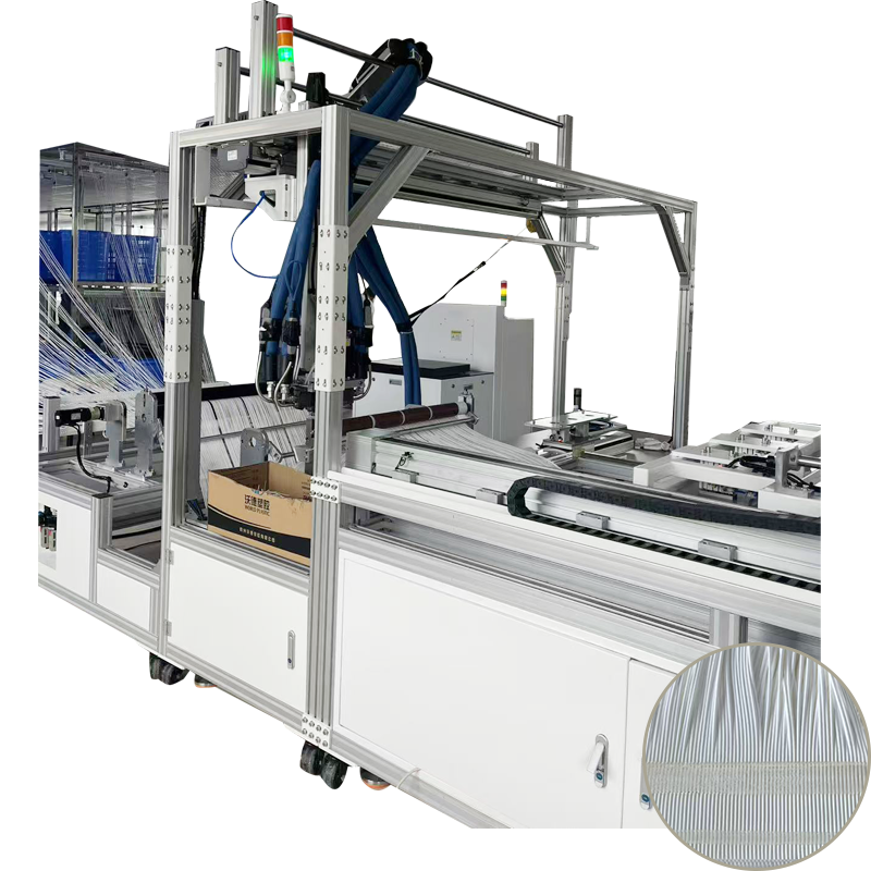 Hollow Fiber membrane filament winding and arranging machine
